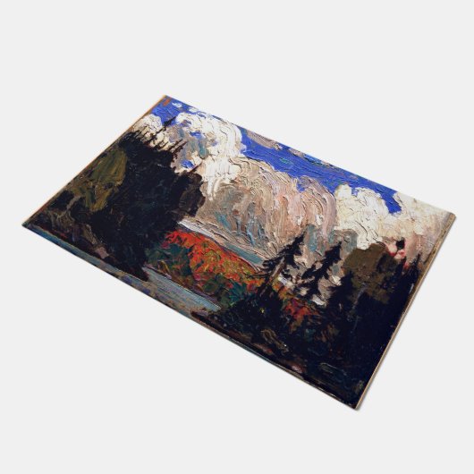 Thomson - Schwarzer Strom im Herbst Fußmatte (Schrägansicht)