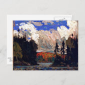 Thomson - Schwarzer Strom im Herbst Postkarte (Vorne/Hinten)