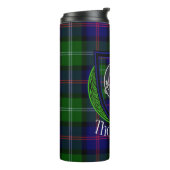 Thomson Scottish Clan Tartan & Crest Thermosbecher (Nach links gedreht)
