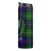 Thomson Scottish Clan Tartan & Crest Thermosbecher (Nach rechts gedreht)