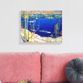 Thomson - Spring Ice, fein, populär, Leinwanddruck (Insitu (Wohnzimmer))