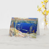 Thomson - Spring Ice, Karte (Gelbe Blume)