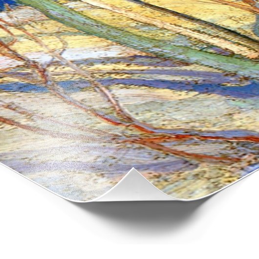 Thomson - Spring Ice, schöne Kunstlandschaft Fotodruck (Ecke)