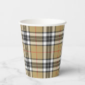 Thomson Tartan Scottish Kariert Pattern Paper Cups Pappbecher (Rückseite)