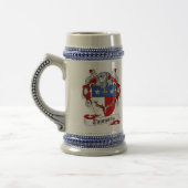 Thomson-Wappen Stein - Familienwappen Bierglas (Links)
