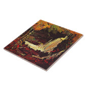 Thomson - Wasserfall im Wald Fliese (Seite)