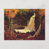 Thomson - Wasserfall im Wald Postkarte (Vorderseite)
