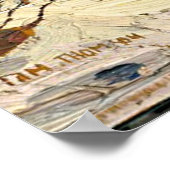 Thomson - Weg hinter der Mowat Lodge Poster (Ecke)