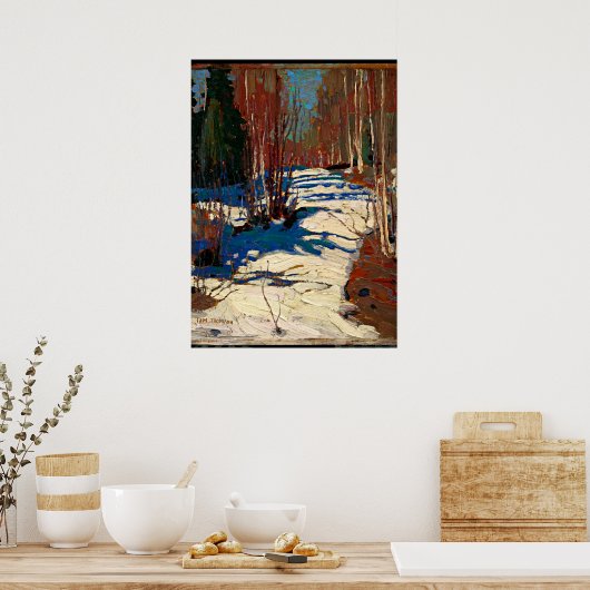 Thomson - Weg hinter der Mowat Lodge Poster (Küche)