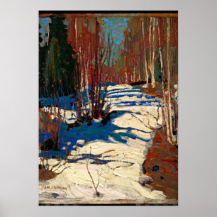 Thomson - Weg hinter der Mowat Lodge Poster