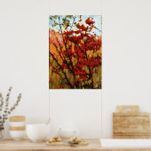 Thomson - Weichkapsel im Herbst Poster (Küche)