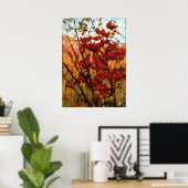 Thomson - Weichkapsel im Herbst Poster (Heimbüro)