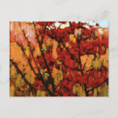 Thomson - Weichkapsel im Herbst Postkarte (Vorderseite)