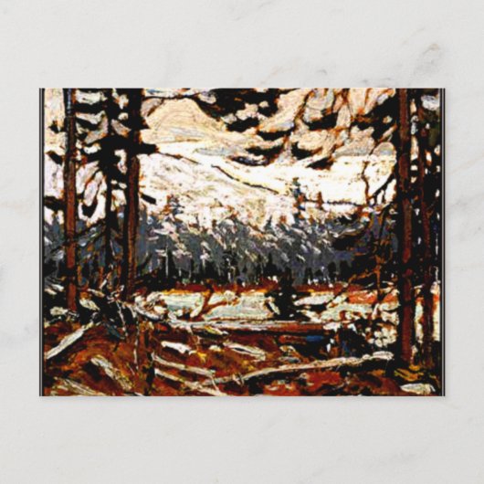 Thomson - Woodland Interior, Algonquin Park Postkarte (Vorderseite)