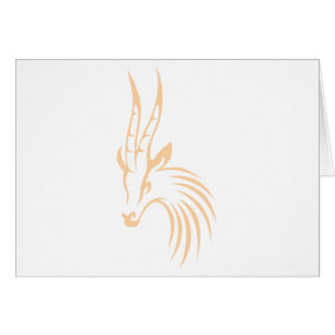Thomsons Gazelle im Swish, der Art zeichnet