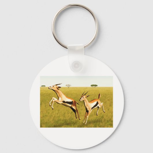 Thomson's Gazelle Schlüsselanhänger (Vorderseite)