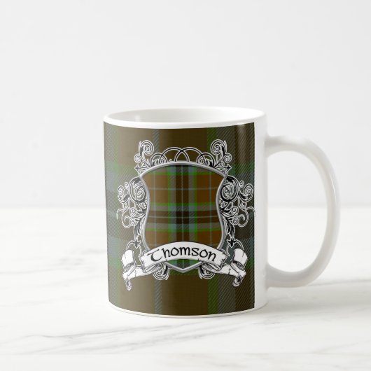 Thomsontartan-Schild Kaffeetasse (Rechts)