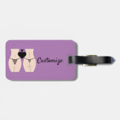 Thong Panty Spade Thunder_Cove Gepäckanhänger (Rückseite horizontal)