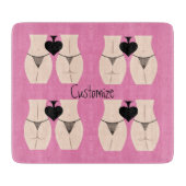 Thong Panty Spade Thunder_Cove Schneidebrett (Vorderseite)