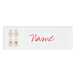 Thong Panty Thunder_Cove Namenschild