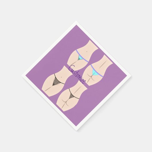 Thong Panty Thunder_Cove Serviette (Ecke)