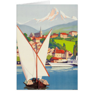 Thonon Les Bains Französisch Reisen Europa