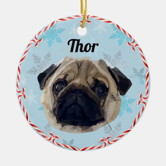 Thor Ceramic Ornament (Vorne)