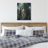 Thor der Donnergott Leinwanddruck (Insitu (Schlafzimmer))