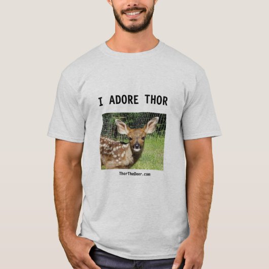 Thor Der T - Shirt der Hirsche (Vorderseite)