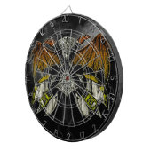 Thor-Hammer der Gott-Gitarren Dartscheibe (Vorderseite rechts)