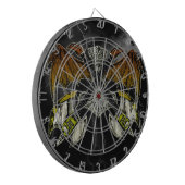 Thor-Hammer der Gott-Gitarren Dartscheibe (Vorderseite Links)