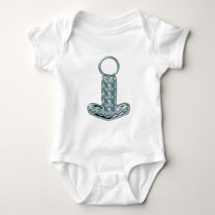 Thor Hammer Mjölnir Baby Strampler