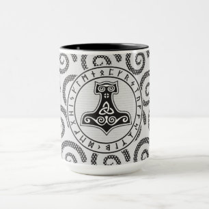Thor-Hammer-Viking-Becher Tasse