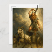 Thor Postkarte (Vorne/Hinten)