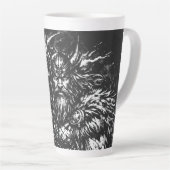 Thor — Sturmgepeitschter Gott des Donners Milchtasse (Rechte Ecke)