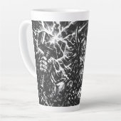 Thor — Sturmgepeitschter Gott des Donners Milchtasse (Linke Ecke)