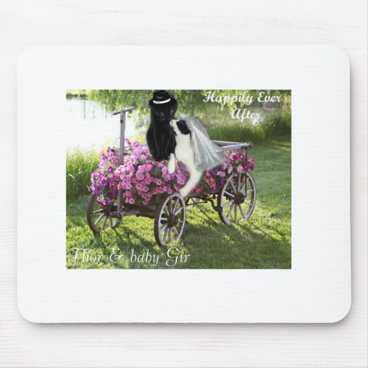 Thor u. Baby Gir Mausunterlage Mousepad (Vorne)