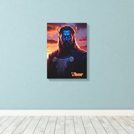 THOR VIKING  LEINWANDDRUCK (Insitu (Holzboden))