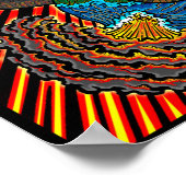 Thor vs. Jörmungandr Poster (Ecke)