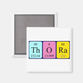Thora Periodenmagnet Magnet (Vorderseite/Rückseite)