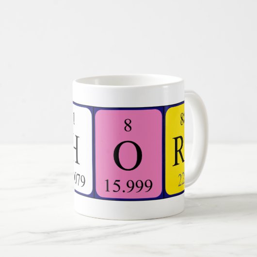 Thora Periodenname Tasse (VorderseiteRechts)