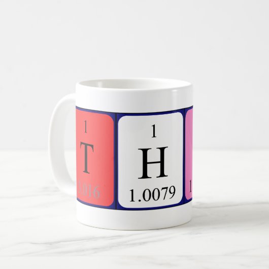 Thora Periodenname Tasse (Vorderseite Links)