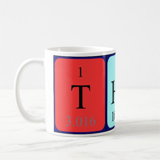 Thora Periodenname Tasse (Links)