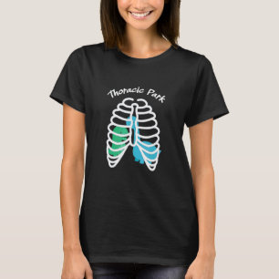 Thoracic Park Dinosaur Krankenpfleger Team Kranke T-Shirt