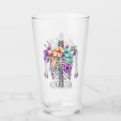 Thorakischer Käfig Glas (Rückseite)