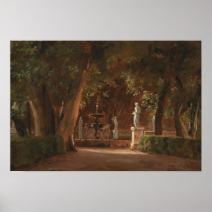 Thorald Laessoe - Gartenpromenande Poster