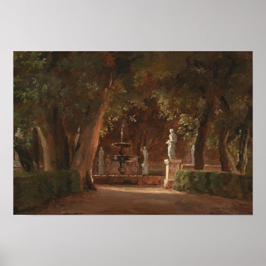 Thorald Laessoe - Gartenpromenande Poster (Vorne)