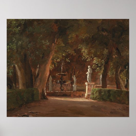 Thorald Laessoe - Gartenpromenande Poster (Vorne)