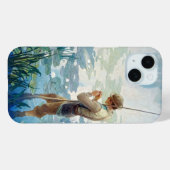 Thoreau Fischerei am Walden Pond durch N. C. Wyeth Case-Mate iPhone Hülle (Rückseite (Horizontal))