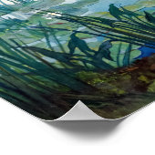 Thoreau Fischerei am Walden Pond durch N. C. Wyeth Poster (Ecke)